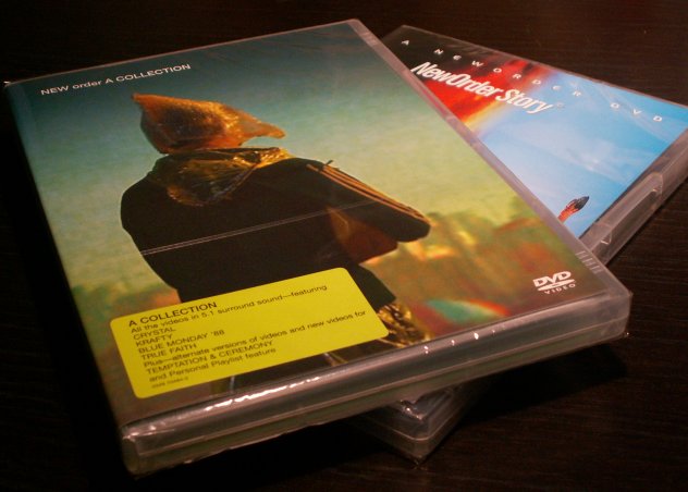 NEW order ITEM [A COLLECTION & NEW ORDER STORY; A Collection cover detail