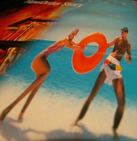 NEW order ITEM [A COLLECTION & NEW ORDER STORY; cover detail
