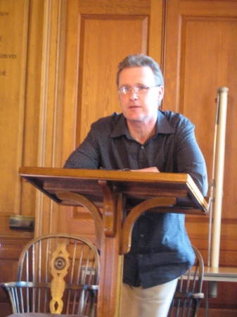 Punks @ Manchester Central Library, 9 June 2006 - Mick Middles [pic © moist 2006]