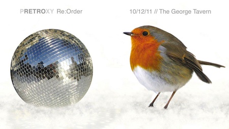 PreOrder: Re:order live @ The George, London 10.12.11