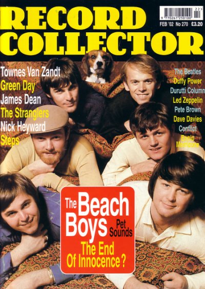 The Durutti Column - Record Collector February 2002; front cover