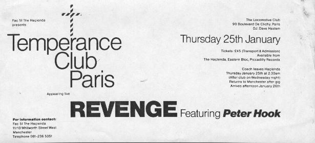 Revenge Paris