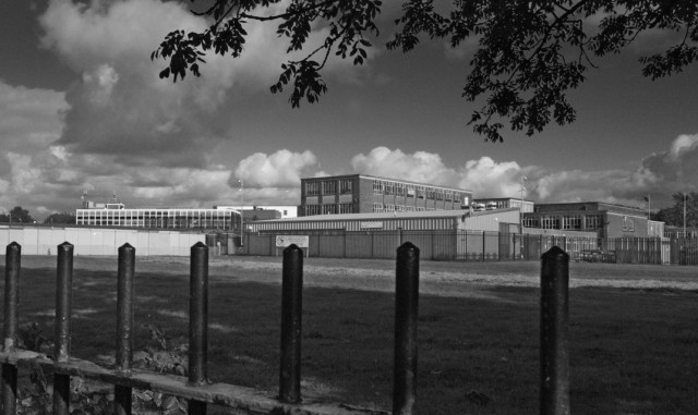Salford Music Map; Buile Hill High School (formerly Salford Grammar School) [photo © Tim Sinclair 2008]