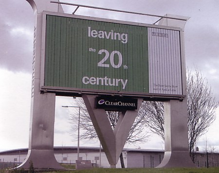 Peter Saville - At Home; Leaving The 20th Century - front cover of Christopher Gray's Situationist manifesto, designed by Jamie Reid, Suburban Press