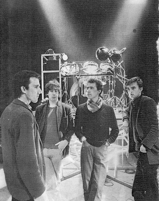 Orchestral Manoeuvres In The Dark: Saville continued his close association with the band when they moved from Factory to DinDisc. Photo Pennie Smith