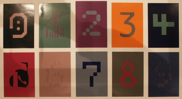 Fac 151 The Festival of the Tenth Summer - The Numbers (postcard set)