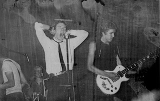 Sex Pistols at the Lesser Free Trade Hall, Manchester - July 20th 1976 [Photo Peter Oldham - info@peteroldham.co.uk]
