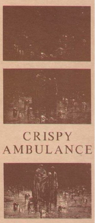 Crispy Ambulance - Fac 32 Unsightly and Serene (front cover detail)
