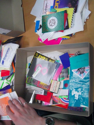 Haçienda flyers [pic: Michael Eastwood]