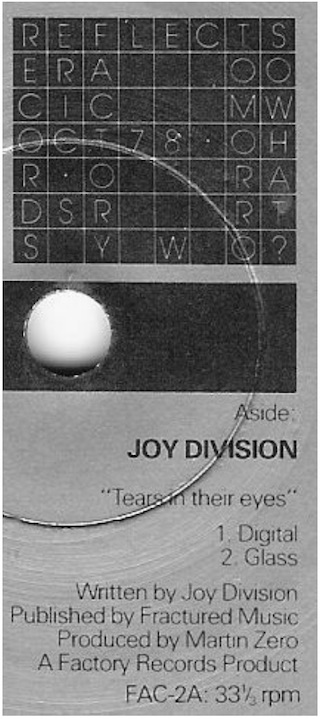 FAC-2 A Factory Sample; label detail