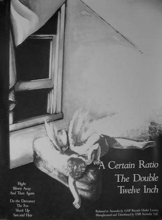 A Certain Ratio - The Double 12-Inch; Factory Australasia poster