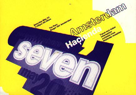 Seventh birthday poster