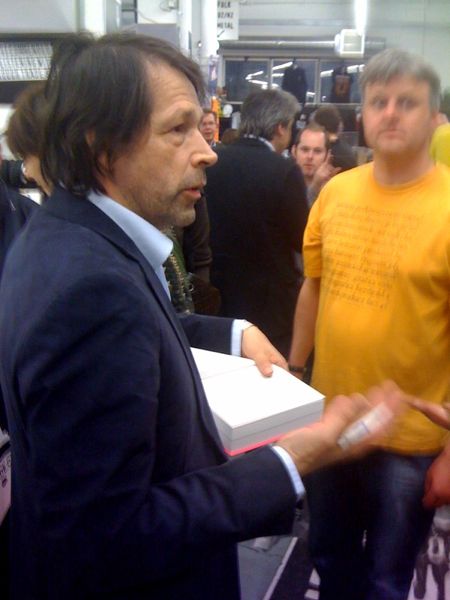 Shadowplayers: The Rise and Fall of Factory Records by James Nice; book launch at Rough Trade East - Peter Saville