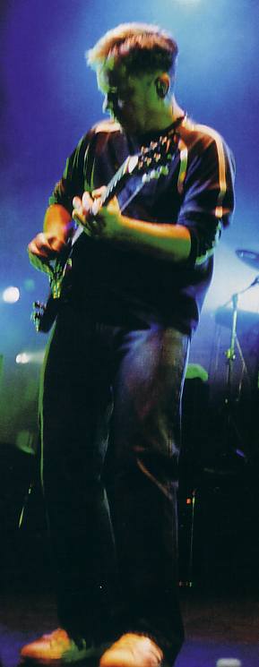 Bernard Sumner live on stage in Paris