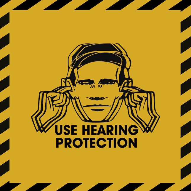 Use Hearing Protection FAC 1-50 / 40 exhibition @ Chelsea Space