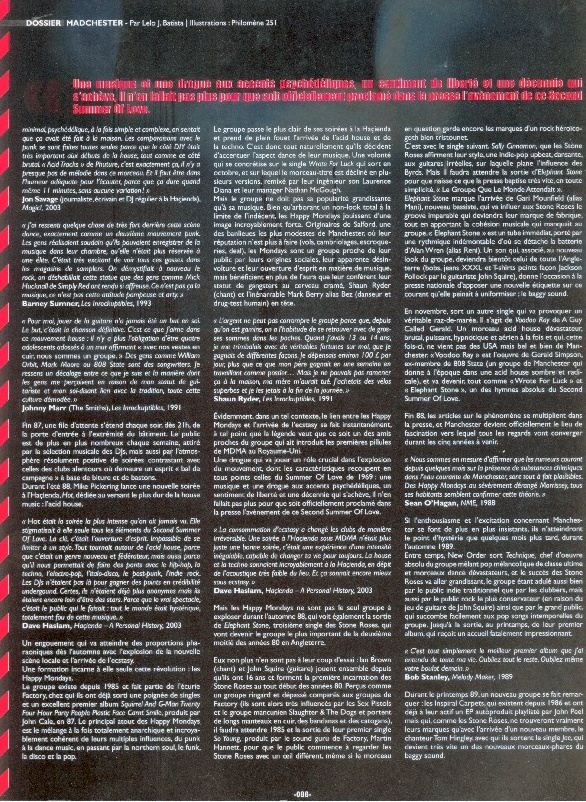 Dossier: Madchester, Versus magazine, March 2007