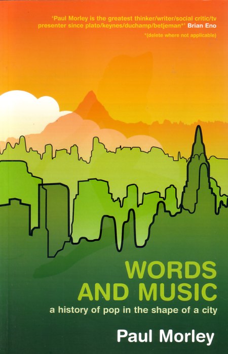 Words and Music by Paul Morley; front cover detail