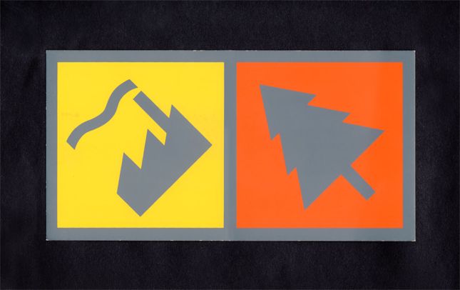 Factory Records Christmas Card designed by Phill Pennington